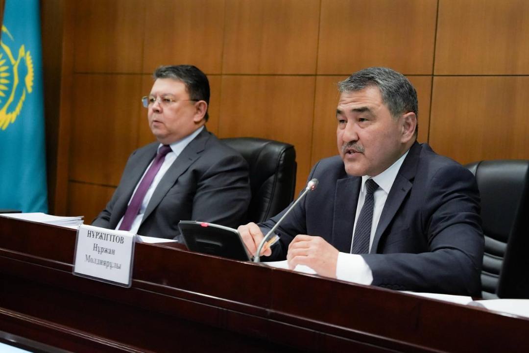 Итоговая коллегия МВРИ Казахстана